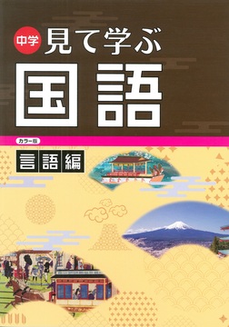 中学 見て学ぶ国語 言語編 中学用 採用専用教材 増進堂 受験研究社の教科書 教材